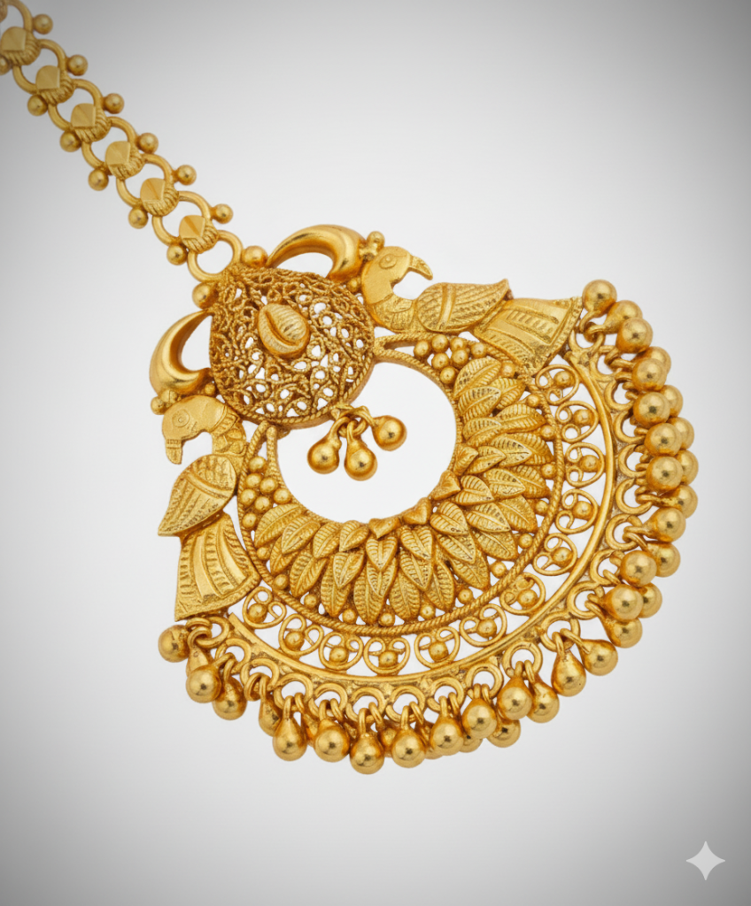 Maang Tikka in Jewellery Box